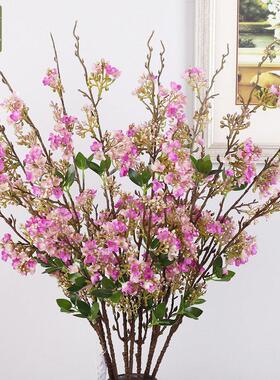 品质婚庆仿真梨花田园小碎花仿真花樱花装饰人造花家居迎春花