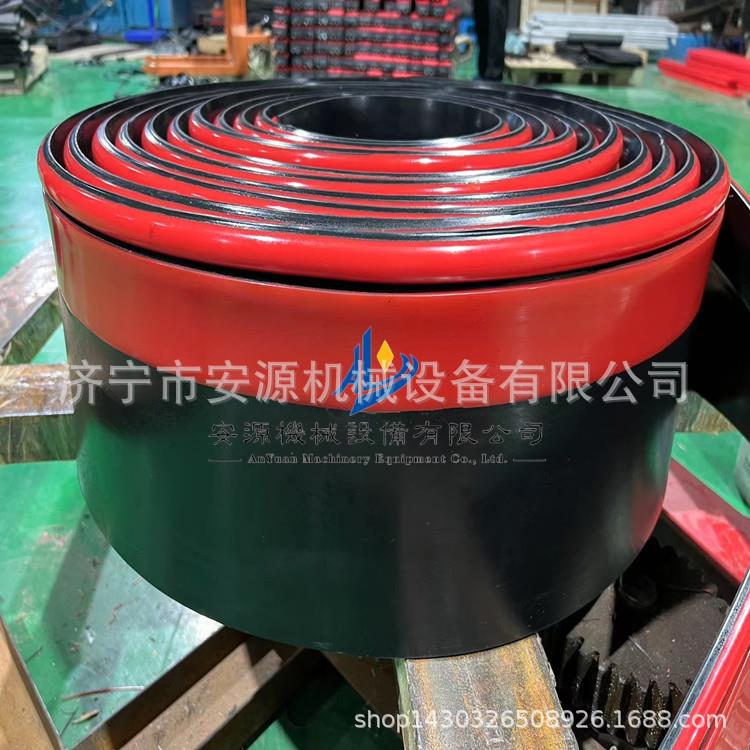 08内蒙古夹裙板密/装置封聚氨酯防溢裙板矿用挡煤皮子持器角铝