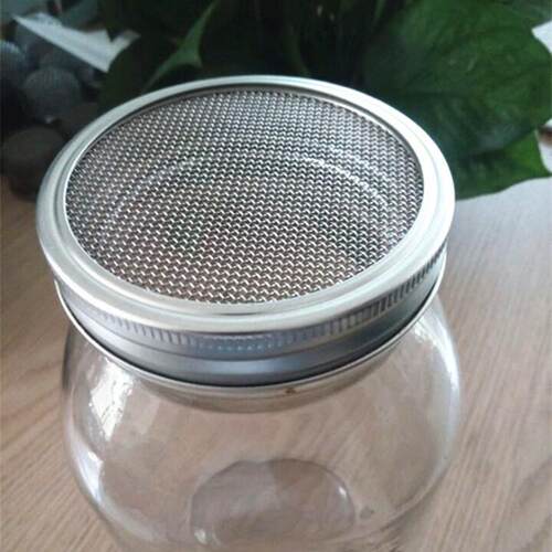 发a芽ZMO罐盖滤网过 种子发用透气网盖 芽sprouting lid striner