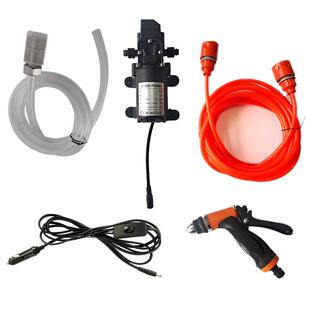 高压洗车器家用水枪清洁器车载手持大功率电动洗车器 12V80W便捷式