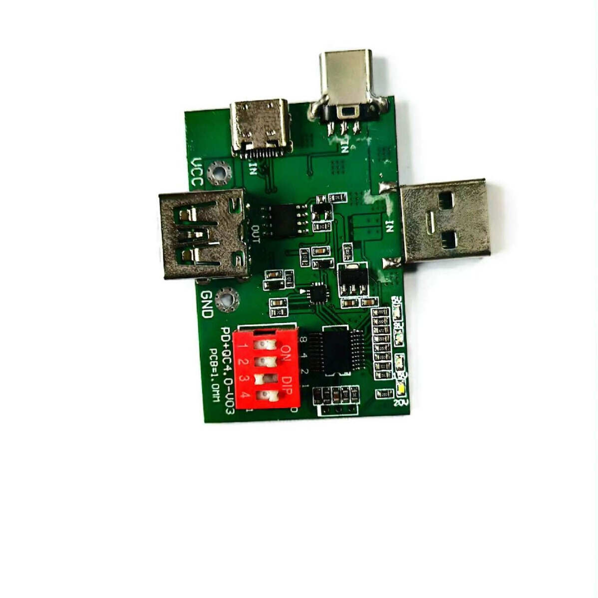 快充协议测试仪QC4.0+PD3.0+PPS等快充诱骗器PD快充老化板