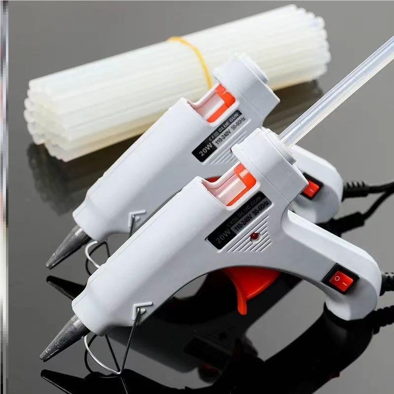 热熔枪儿胶童工制作家用diy小号胶枪7mm强力胶棒学手U12228生用熔