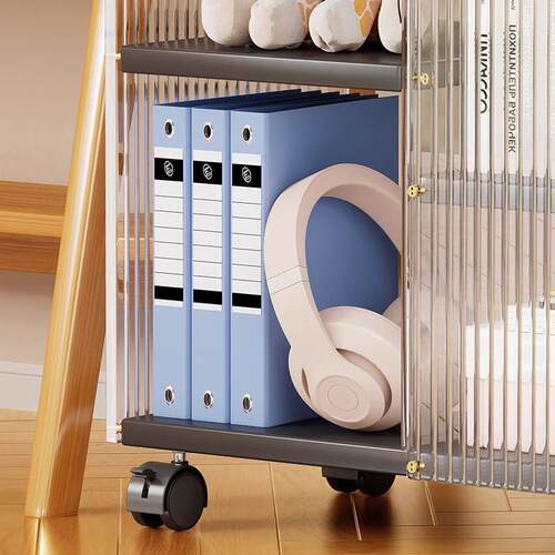 办公桌置物架可轮移动客儿童书架带书装柜文件YSJ24052收纳盒厅饰