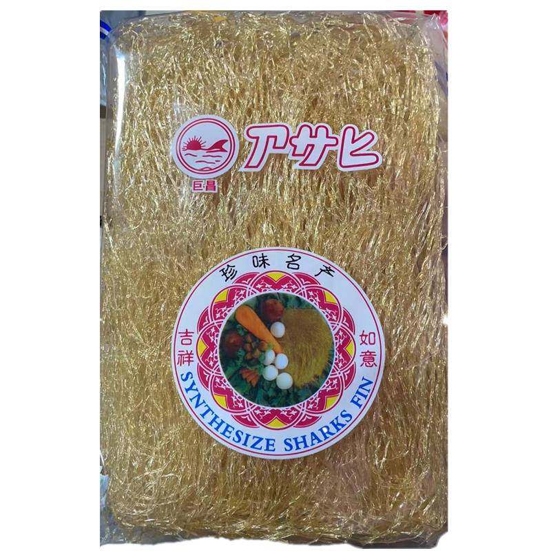 翅丝合成翅人造翅丝素鱼翅风味粉丝干货佛跳墙鲍参翅肚巨昌500g