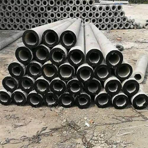 水泥制品15米大弯距电线杆直径350mm法兰盘基础连接无拉线电杆