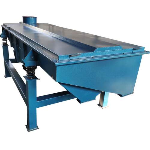 碳素直线振动筛硅瓷粉末方形振动筛网碳素石料振荡筛石英砂振动筛