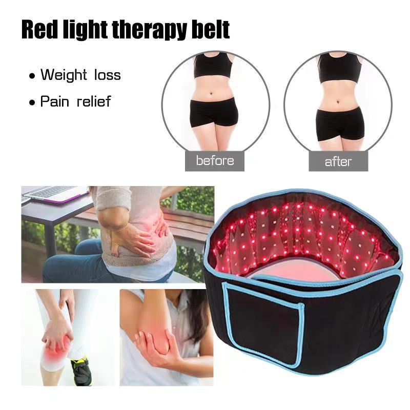 深圳工厂跨境电商懒人加热腰带 LED红光腰带 发热腰带 660 850NM