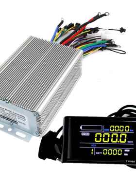 济南舜翼双驱动48/72V3000W无刷直流正弦波控制器配SW900显示器