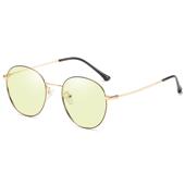 高档防蓝光圆辐射眼镜女男变色潮框保护眼睛无数度护目平光轻韩版