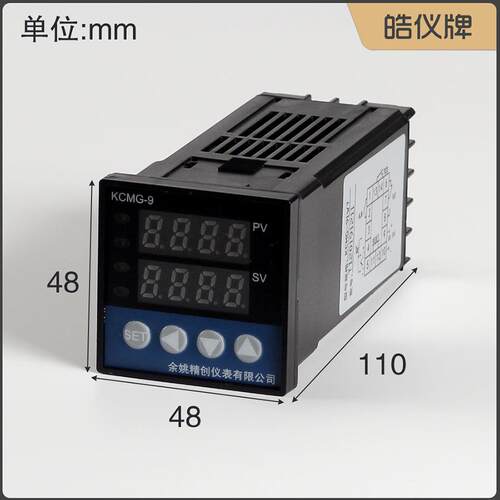 皓仪牌智能温控仪KCME-m91MSODA支持温度和4-20A全信号P出I输D4-2