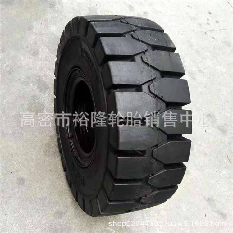 叉车轮胎23*9-10工业实心轮胎23X9/6.50-10起降机轮胎