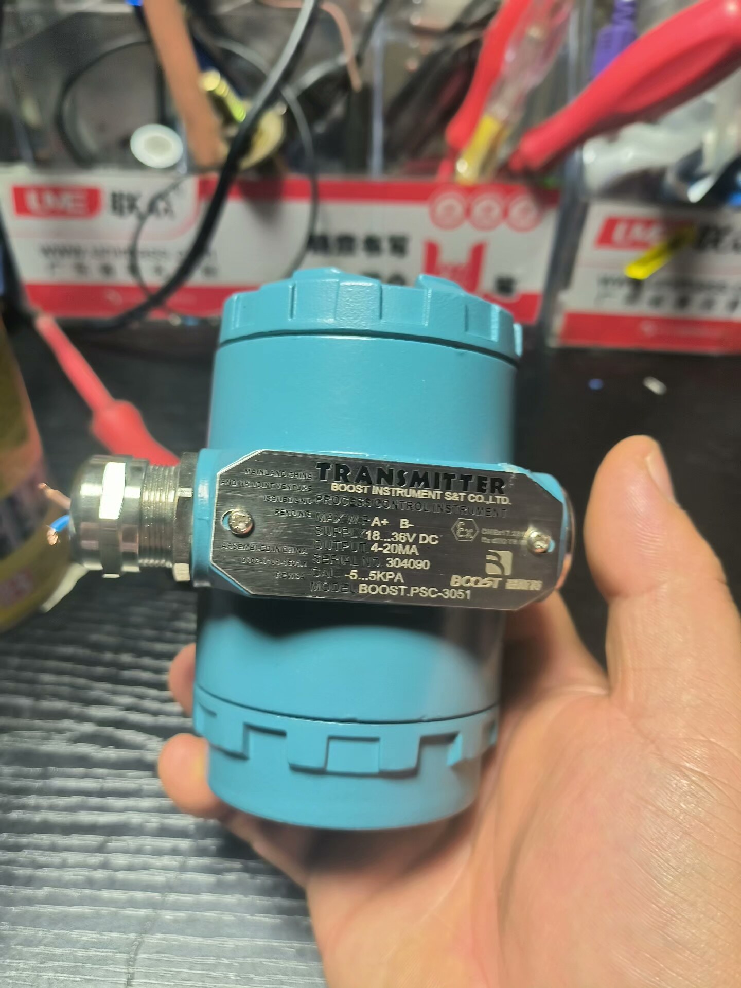 TRANSMITTER 变送器，包装不在了，9成！参数看图！