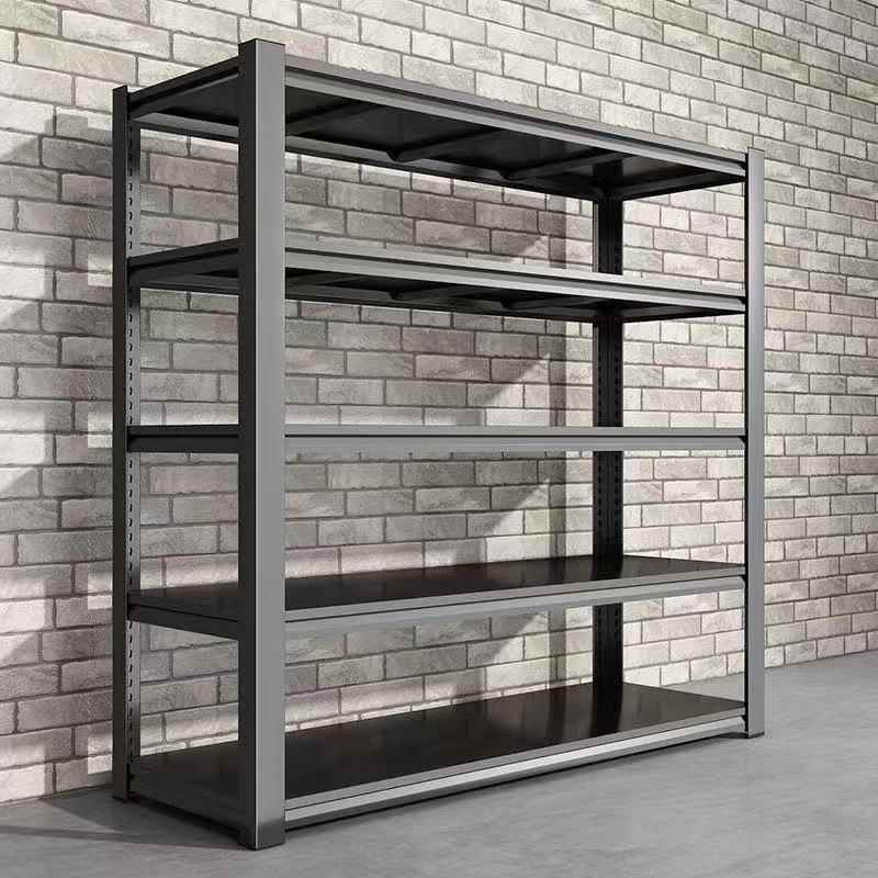 家用货架置物架厨房办公展柜仓库收纳架微波炉加粗落地置物架