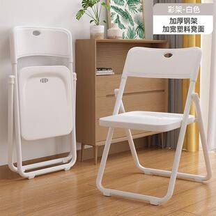 耐折叠靠背椅家电脑用椅子凳子学生宿舍办公宿舍会议座椅舒MBK适