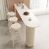 轻奢岩板台家用客吧厅厨房边隔BT00789断吧台阳台靠垭口墙小户型