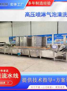 全自UPC动黑水专虻用洗气机 面包虫清清洗深加工设备 水循环泡清