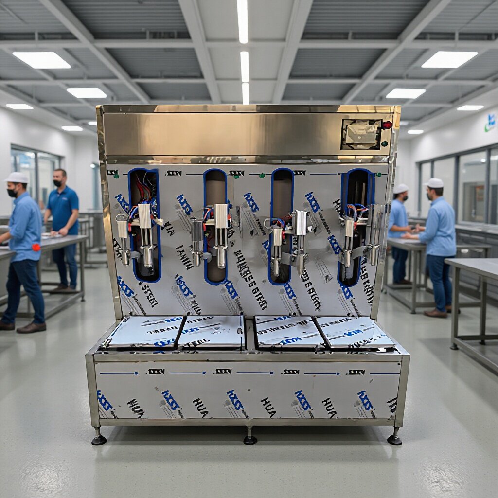 食用油润滑油双头称重式灌装机大桶洗衣液冲施肥液态肥自动机械