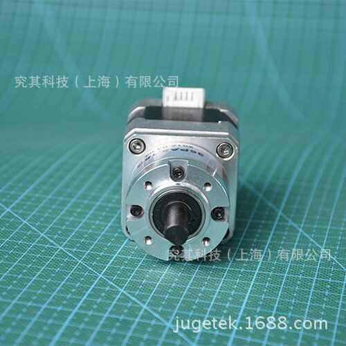输出8mm1速比轴nema175身长40mm电机 减速： 厂家直销步进机42减