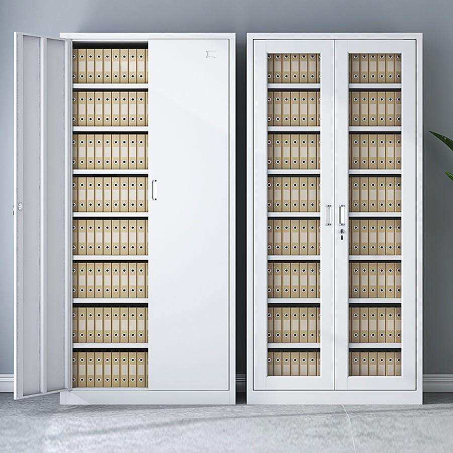 凭证柜会计收纳柜财务档案柜资料柜加厚文件柜办公室带锁铁皮柜