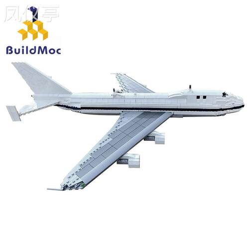 MOC-135820太空系列NASA波音747航天飞机运输机男孩拼搭积木玩具