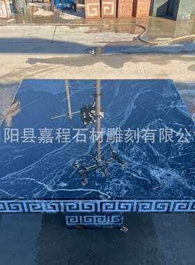 桌黑白色石桌石凳庭院外花园室户桌休闲石头茶桌茶几桌围外SKF棋