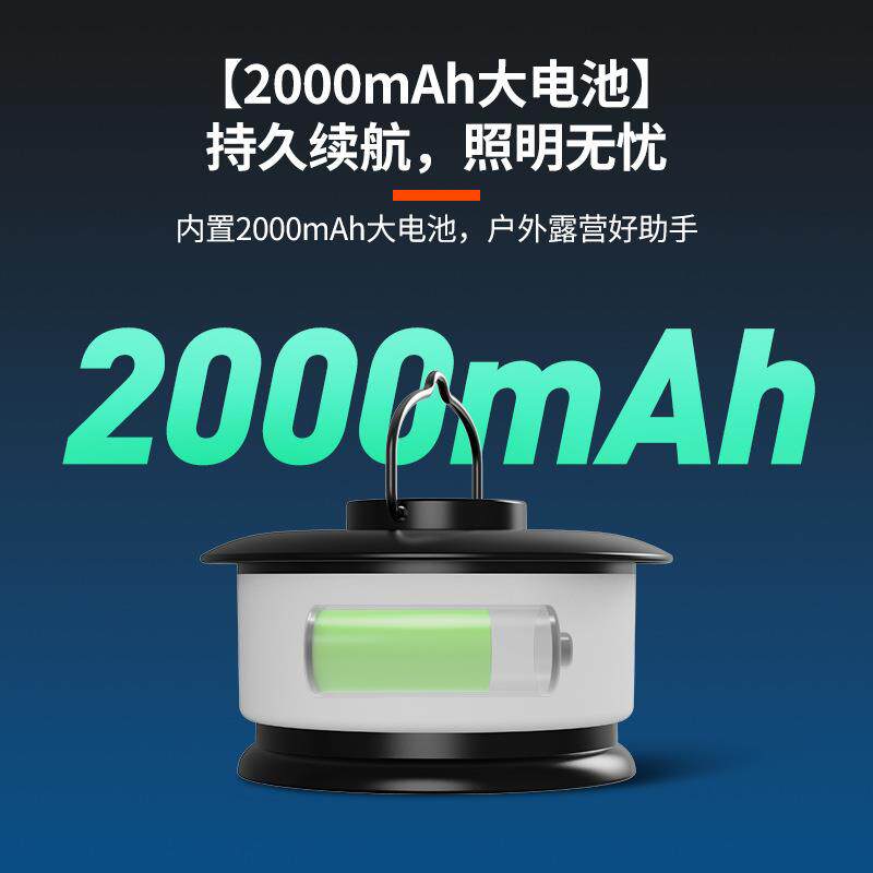 新品led幻彩野营皮线灯圣诞节日派对氛围装饰灯户外防水露营灯串
