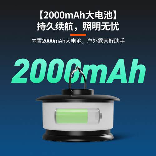 新品led幻彩野营皮线灯圣诞节日派对氛围装饰灯户外防水露营灯串