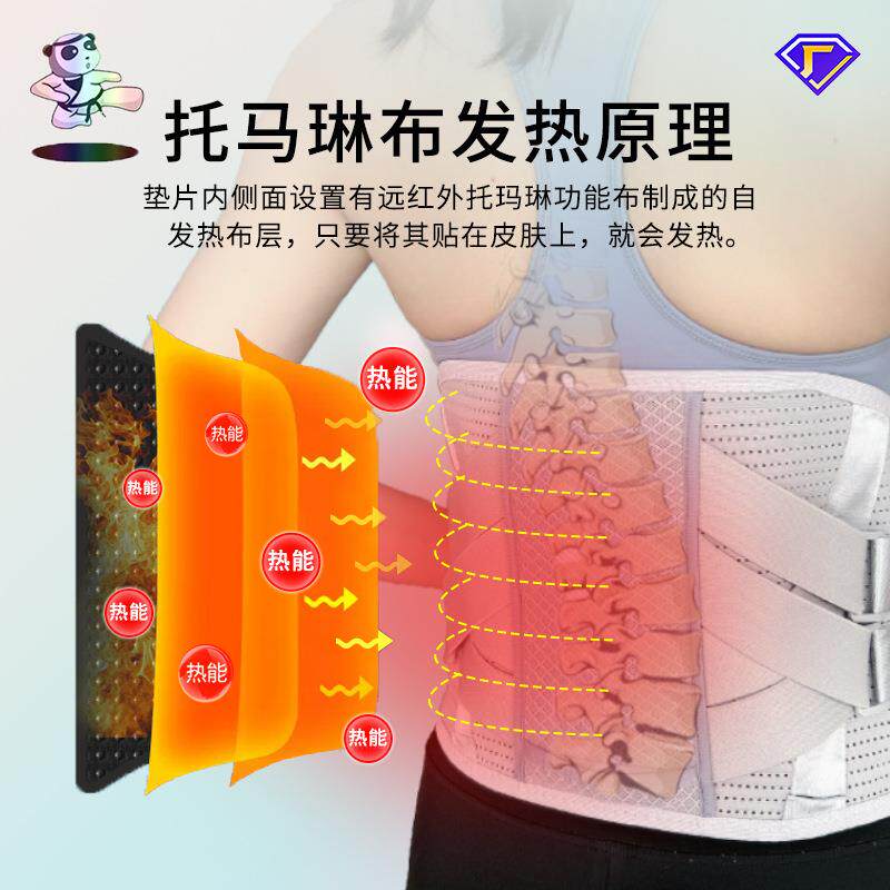 新款直销透气钢板支撑护腰带腰脊椎恢复成人运动保暖腹带腰围腰部