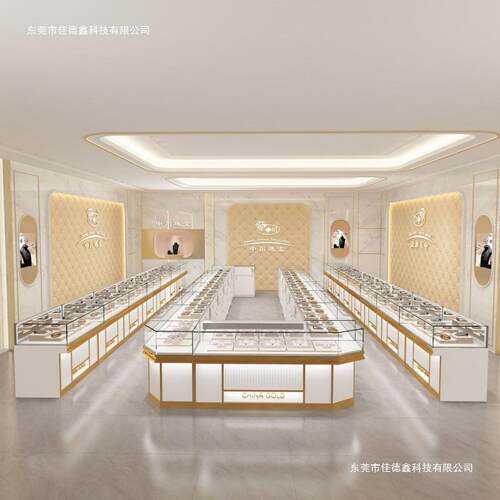 珠宝展示柜银饰玉器首饰柜台玻璃产品翡翠展柜陈列柜定桌