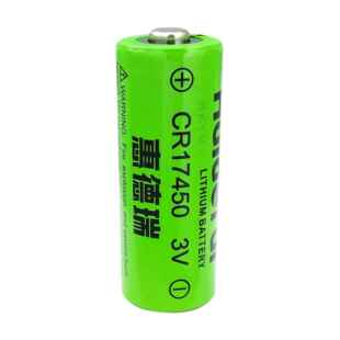 惠德瑞CR17450水表电池锂锰3V罗盘方向仪GPS定位器家用烟雾报警器9607