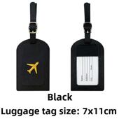 采购产品旅行配件飞机Pu皮革行李标签