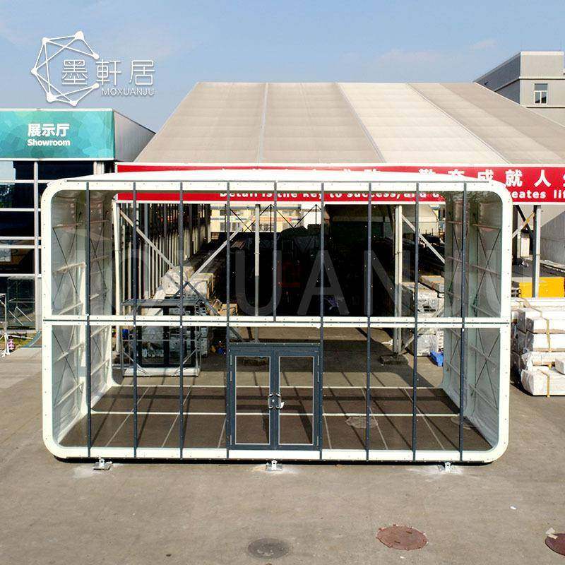 豪华胶囊帐篷酒店充气气膜篷布酒吧活动篷房户外大型展厅智能帐篷