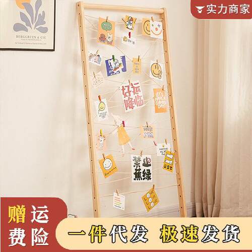 幼儿园作品展示架办公室照片墙背景板展示板文化墙婚礼照片墙装饰