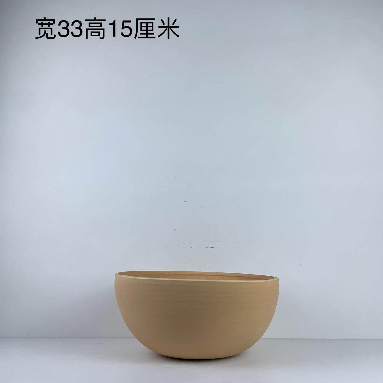 花盆陶瓷简约时尚大号水培碗莲盆阳台桌面创意铜钱草睡莲荷花缸清