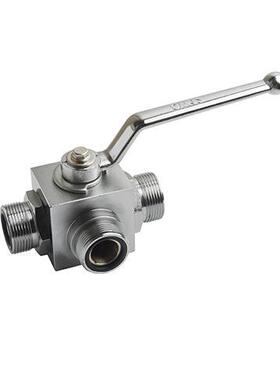 品质生产二位三通高压球阀KHB3K-M52*2