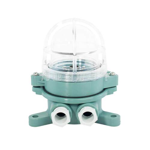 船用工程塑料白炽作业灯DS7-1M吸灯式露天场所甲板照明灯24V15W