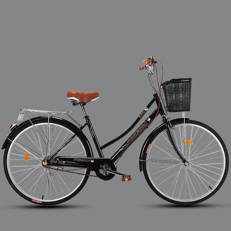 24寸自行车26寸防捷高配自行车成人自行车男女通勤自行车实体厂家