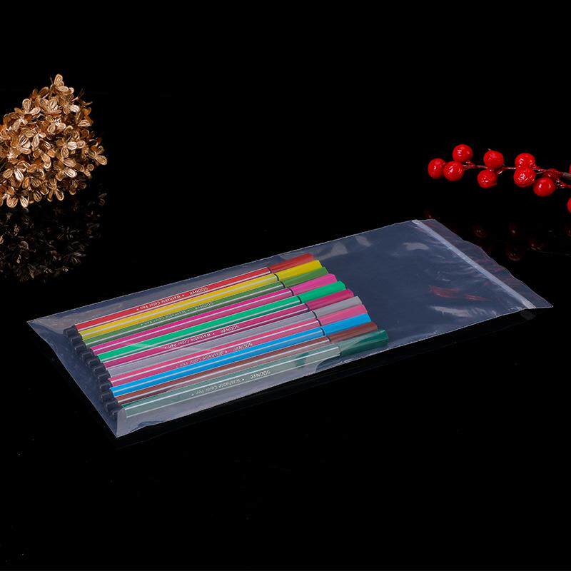 新款直销透明加厚PE贴骨袋 自封袋 骨袋塑料拉链袋食品包装袋子印