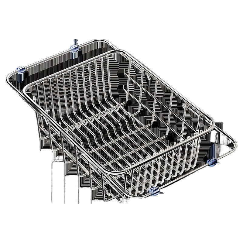 沥水篮家用不锈钢洗碗池洗菜盆伸缩篮厨房置物架碗碟收纳架批,厨房/烹饪用具,厨房抽屉置物架,淘宝优惠券,粉丝福利购,淘宝优惠卷