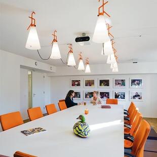 北欧衣架挂钩吊灯创意客厅书房卧室床头酒吧吧台艺术装 饰小吊灯