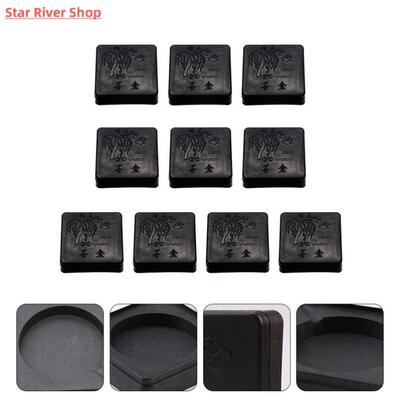 10pcs Ink Grinding Stone Drawing Inkstone Calligraphy Painti