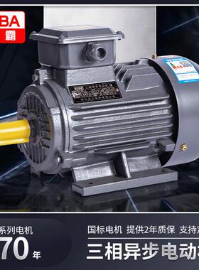 源头厂家YE3水泵风机机械三相交流电机 Y3卧式4kw三相异步电动机