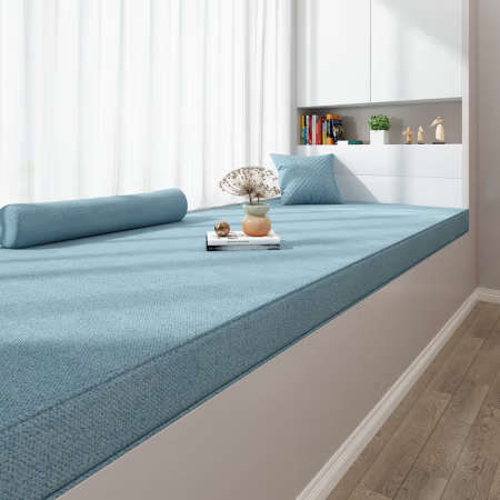 飘窗垫窗台垫阳台定制可拆洗垫子坐垫轻奢高级感2025新款椰棕乳胶