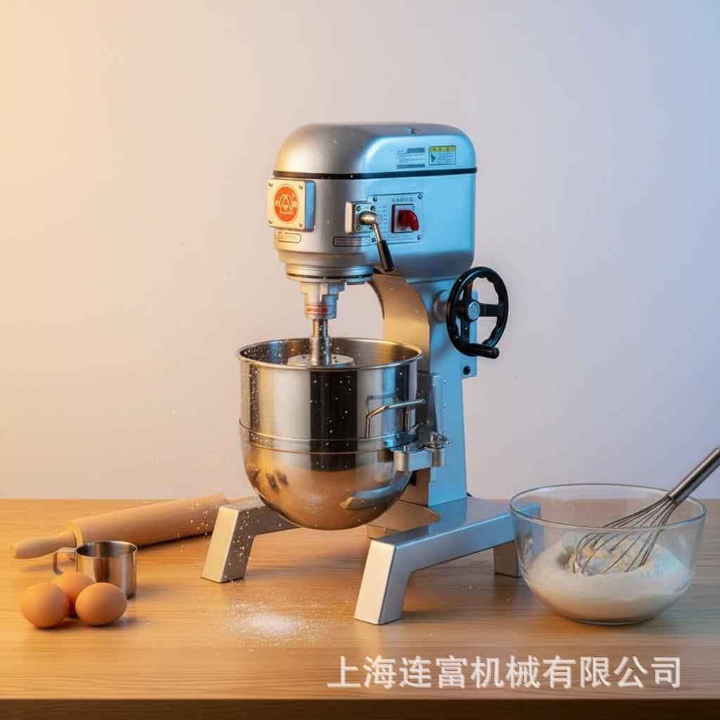 现货15升打蛋机不锈钢食品搅拌机商用15L和面馅料搅拌打蛋一体机