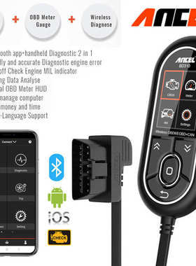 厂家直销Ancel BD310 Bluetooth 4.0 OBD2 Scanner Auto Digital