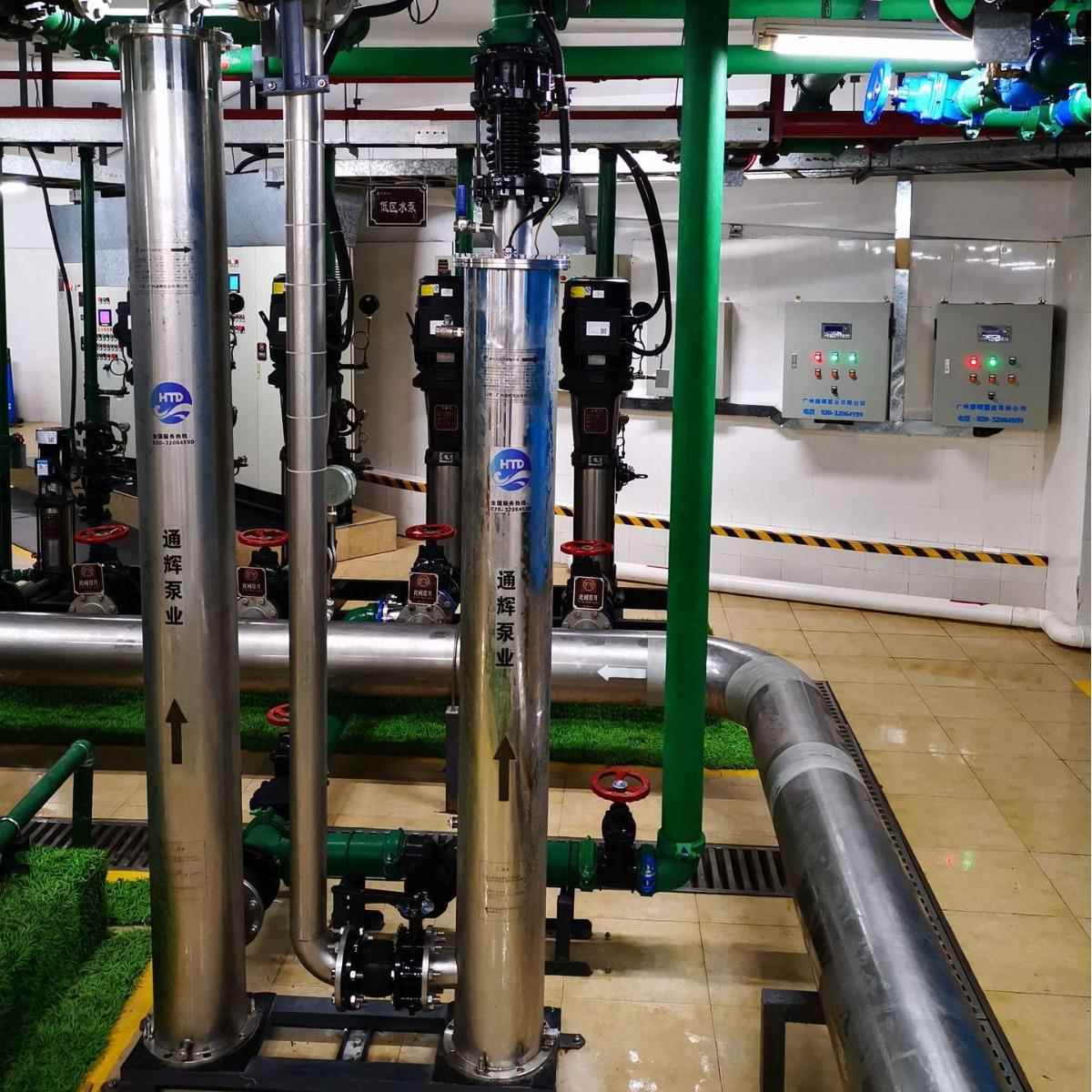 全不锈钢静音管泵小区二管次供HBN水改造增压节能改造中中泵厂家