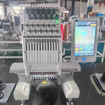 叶氏2025款new单头迷你家用绣花机成衣logo绣个人家用电脑刺绣机