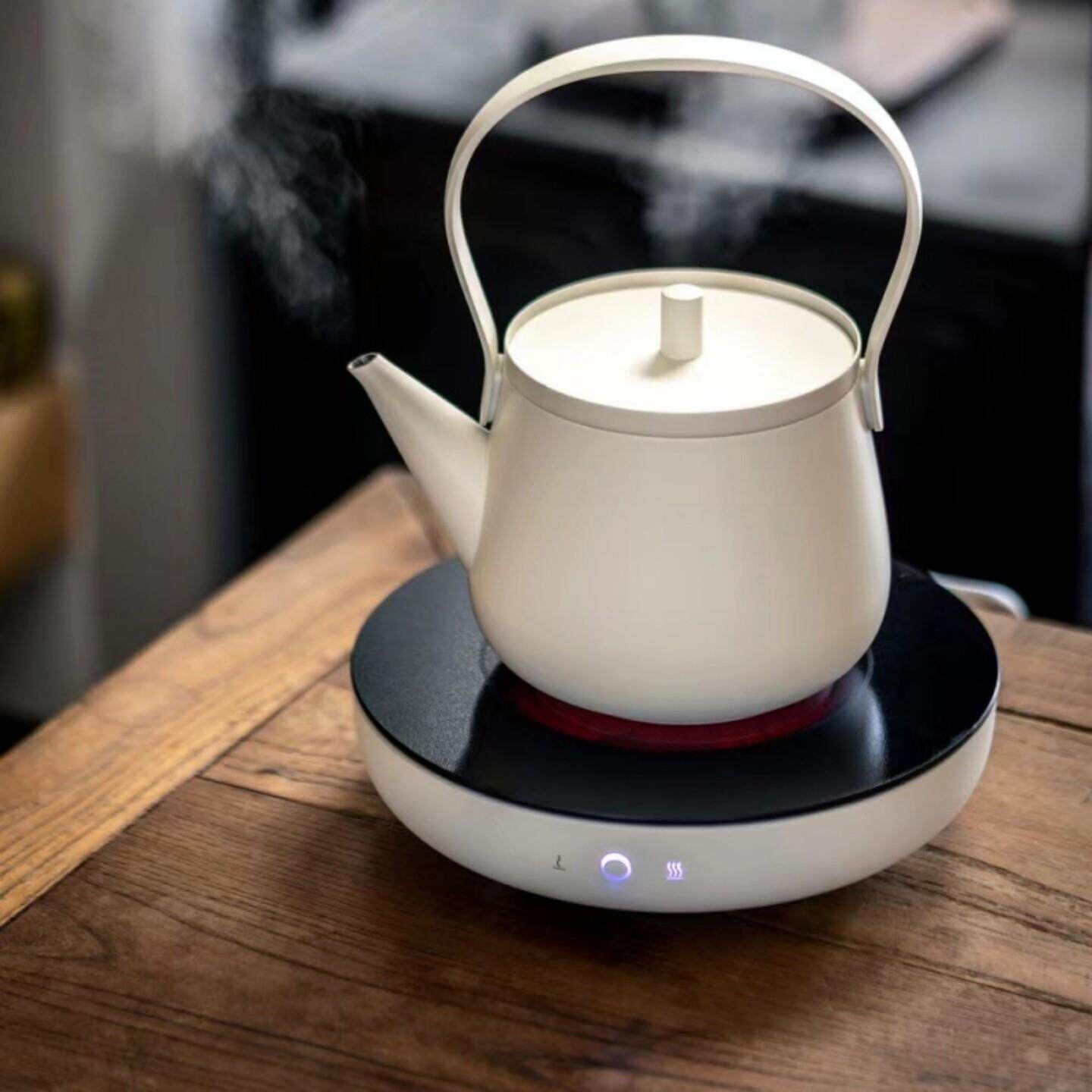 小坐知炉黑晶炉观壶家用小型迷你快煮壶银壶铁壶玻璃壶烧水煮茶器