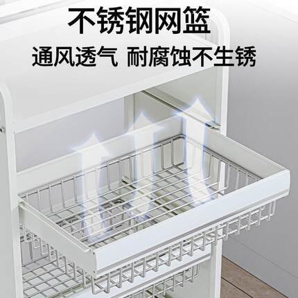 跨境厨房置物架落地多层微波炉架锅架多功能储物架放水果收纳架