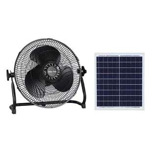 Fan太阳能风扇工厂 户外太阳能风扇户外电风扇直流16寸12寸Solar